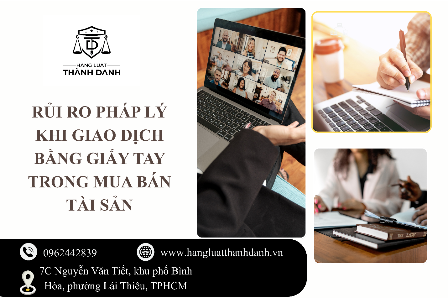 Rủi ro pháp lý khi giao dịch bằng giấy tay trong mua bán tài sản