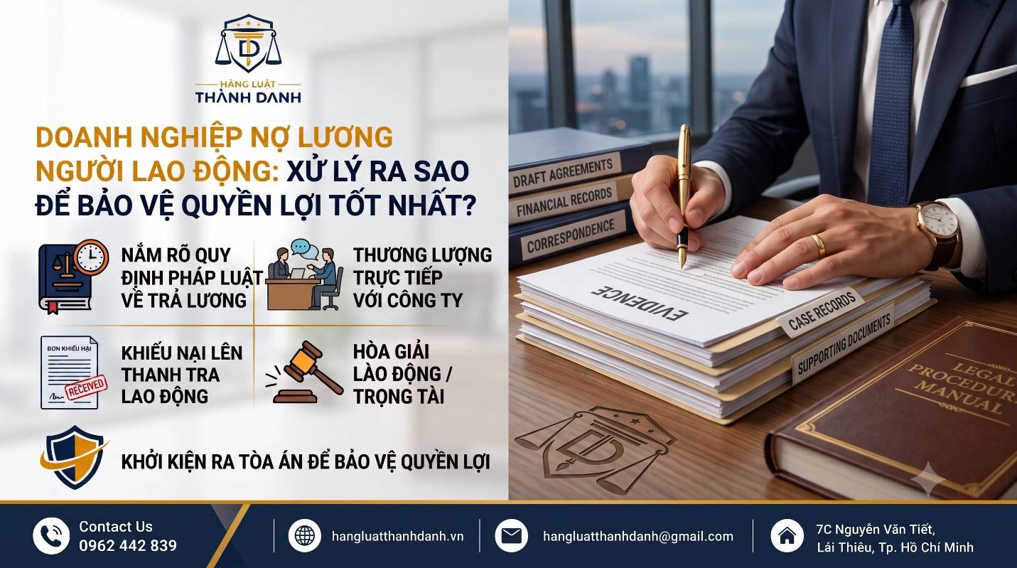 Doanh Nghiệp Nợ Lương Người Lao Động Xử Lý Ra Sao Để Bảo Vệ Quyền Lợi Tốt Nhất?