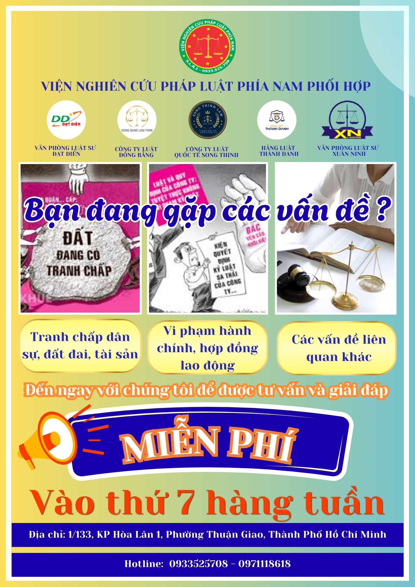 Chương Trình Tư Vấn Pháp Luật Miễn Phí 2025