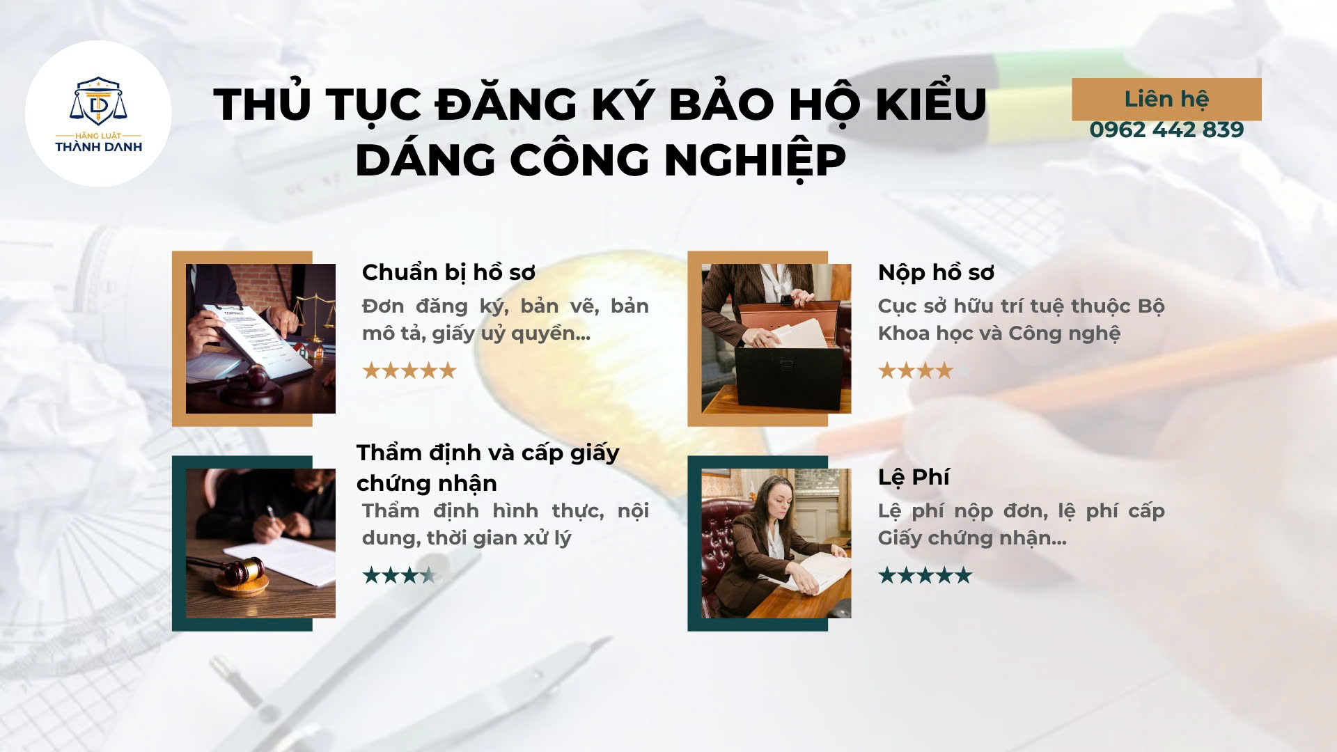 THỦ TỤC BẢO HỘ KIỂU DÁNG CÔNG NGHIỆP TẠI VIỆT NAM